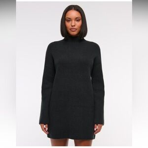 Abercrombie & Fitch Black Long Sleeve Dress